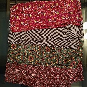 Lularoe leggings OS 4-Piece bundle