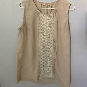 Ivory Tank Blouse