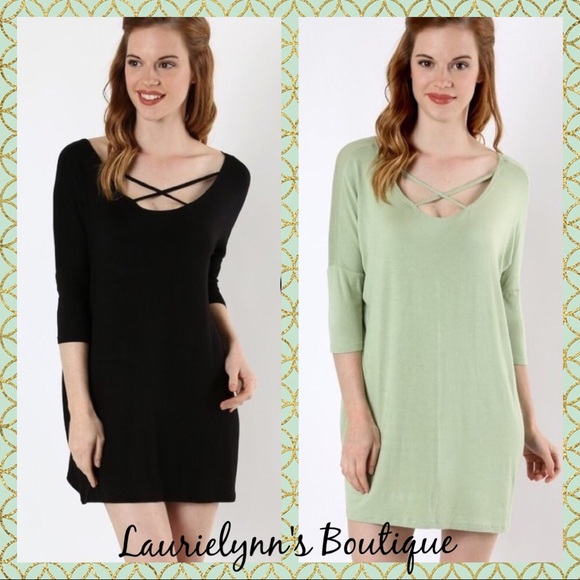 Bundle only item -3 left Sage Caged tunics/all sizes. Washed once. - Picture 3 of 8