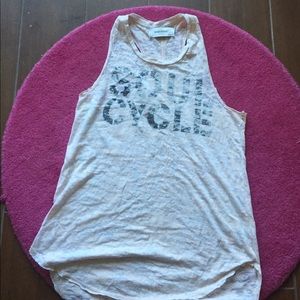 Light pink SoulCycle tank