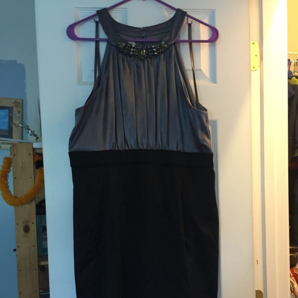 Two toned evening dress