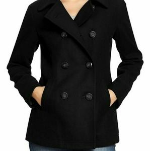 Old Navy Black Peacoat