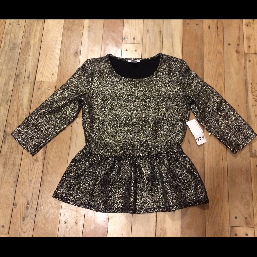 Peplum dress shirt. NWT from Nordstrom