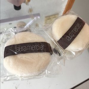 Laura Mercier mini powder puffs