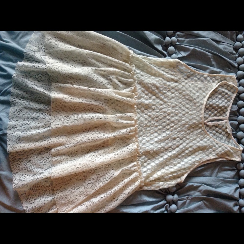 Cream Tank top