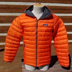 New Patagonia Men's Down Jacket Orange