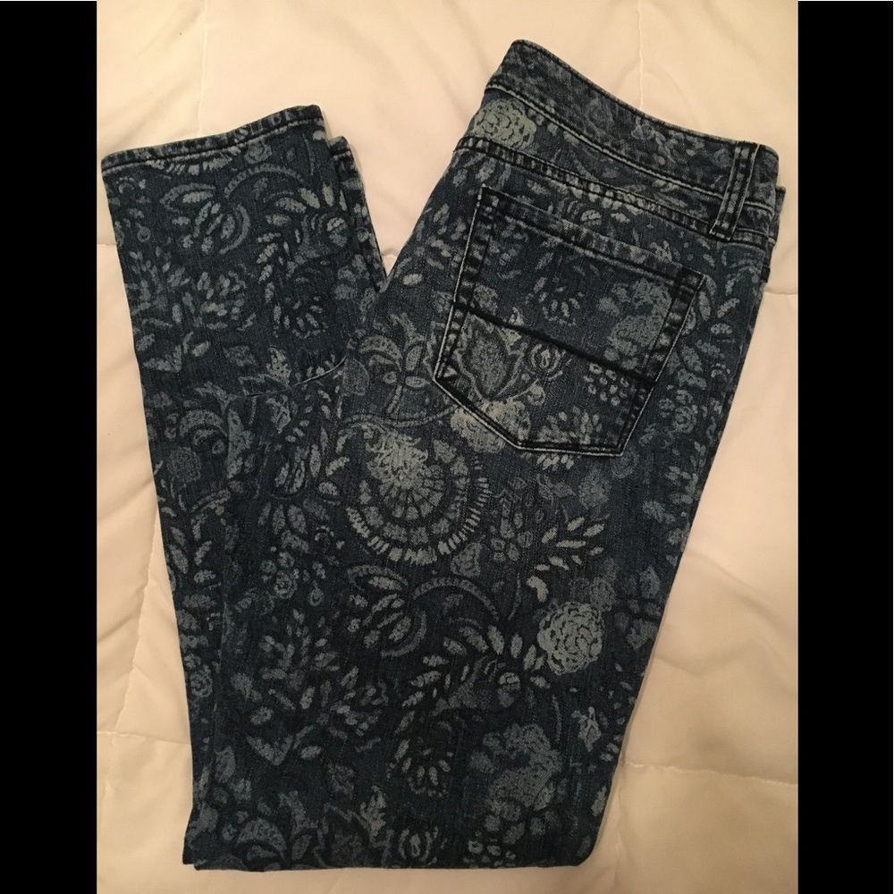 Crazy Print Skinny