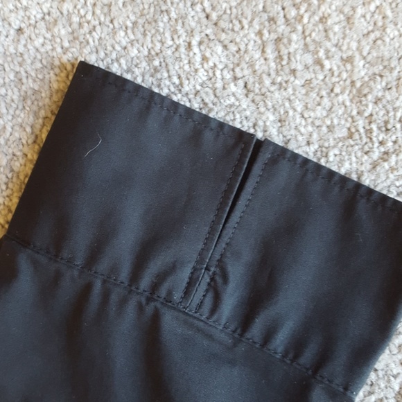 Ann Taylor black 3/4 sleeve button-down - Picture 2 of 4