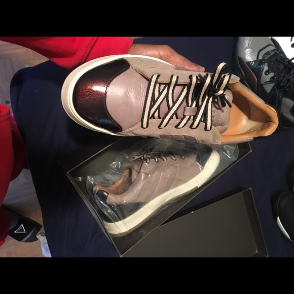 Men's Bally sneakers size 8 - Picture 1 of 4