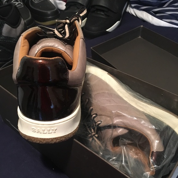 Men's Bally sneakers size 8 - Picture 4 of 4