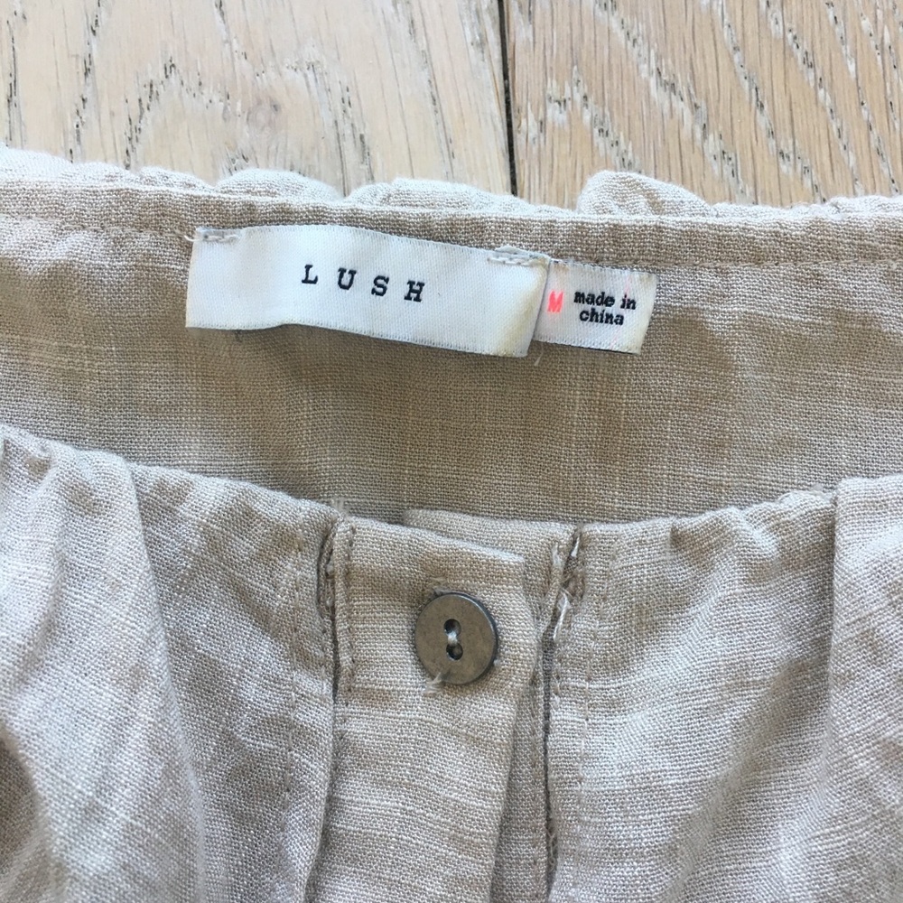 Lush button down off the shoulder dress - Picture 3 of 5