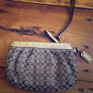 Coach wristlet