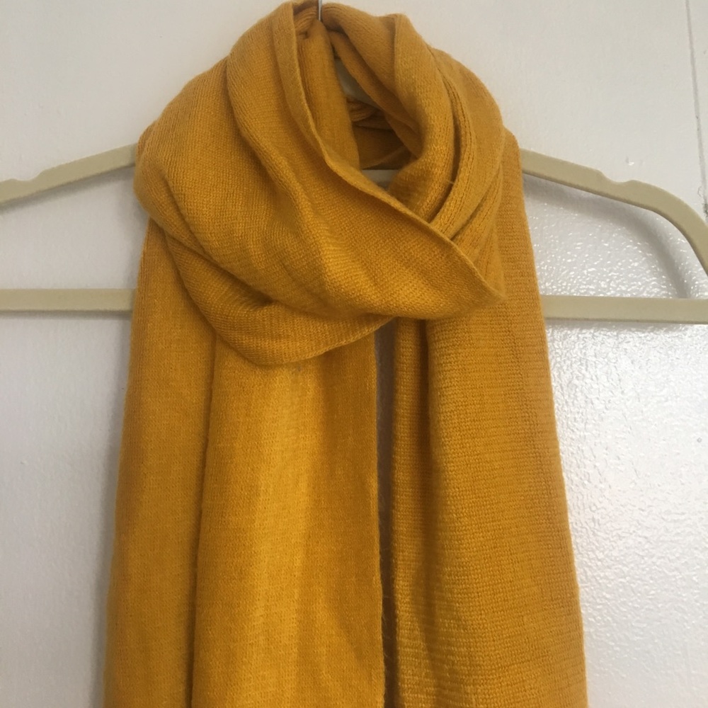 MERONA Mustard Yellow Cozy Scarf