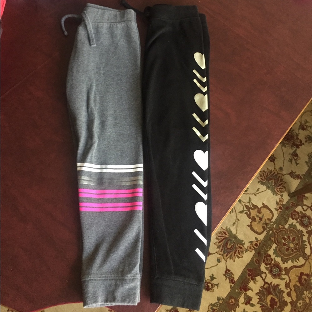 2 pairs GAP sweatpants LIKE NEW size M (8)