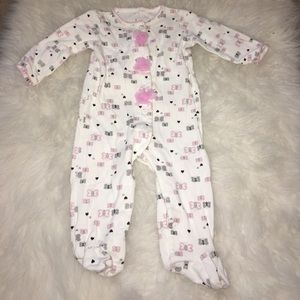 Baby starters footed onesie