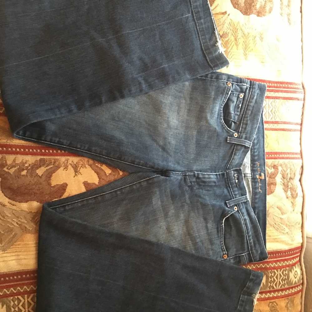 Dark wash jeans