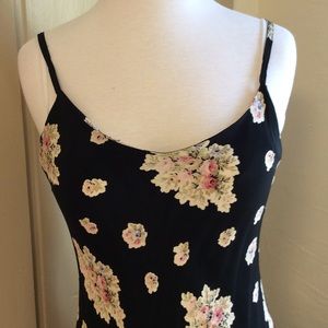 Betsy Johnson long floral slip dress