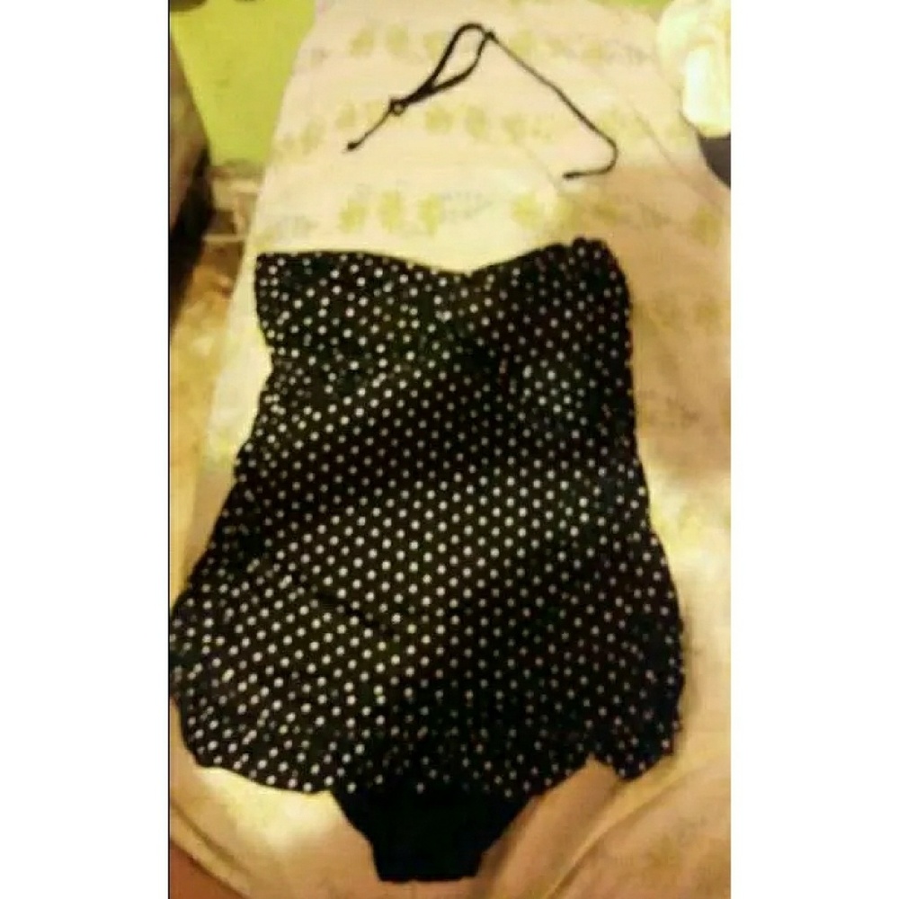 LOWEST PRICE: Polka dotted one piece