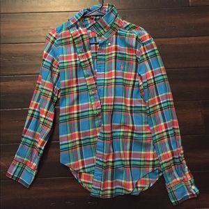 Women’s polo button down