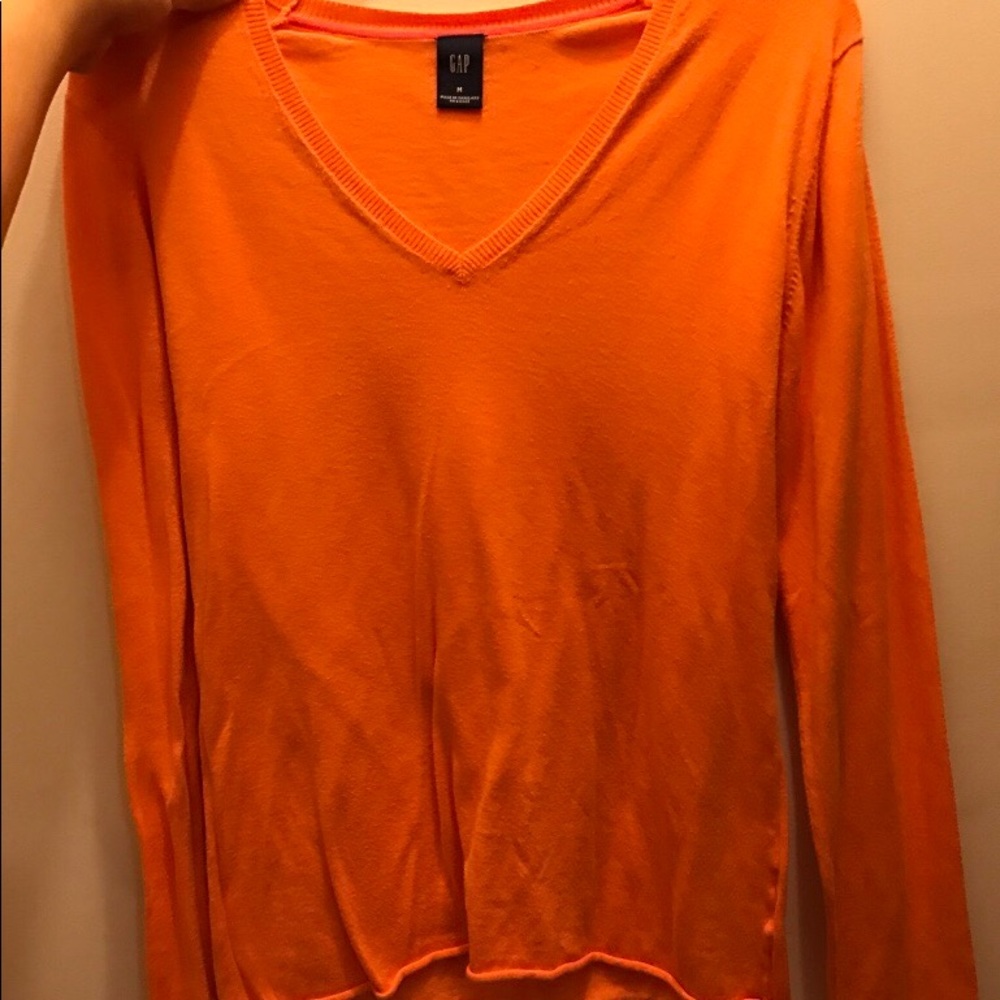 Gap orange sweater