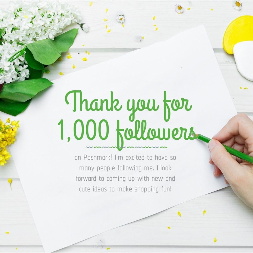 1000 Followers Milestone!