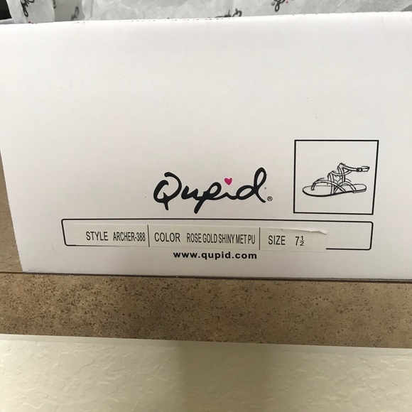 Rose gold colored sandals - Picture 7 of 8