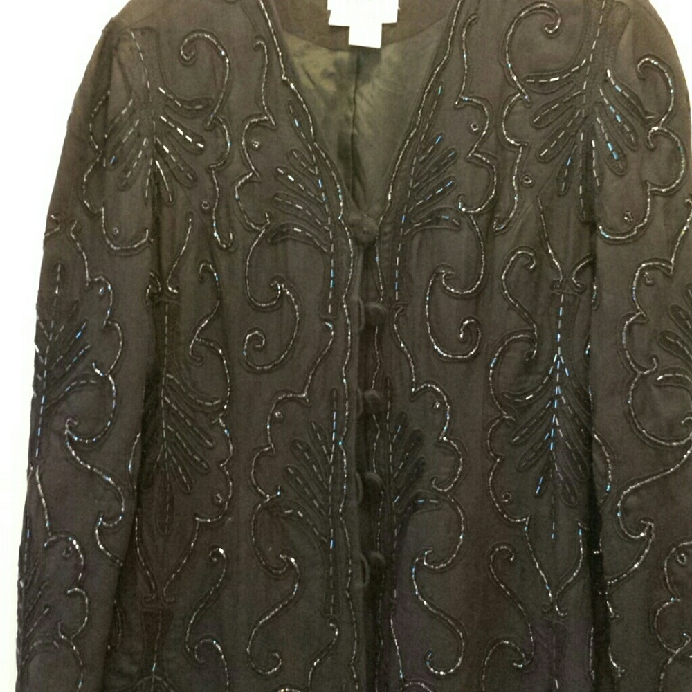 Jacket, sequin