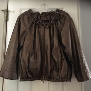 Anne Klein leather jacket