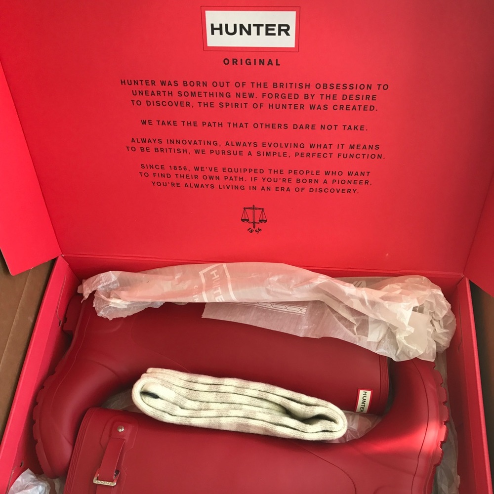 Hunter Boots and socks!!!