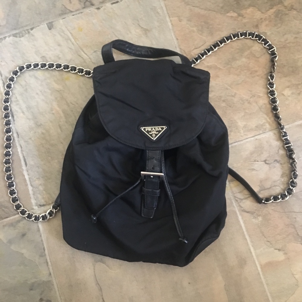 Black Prada Backpack