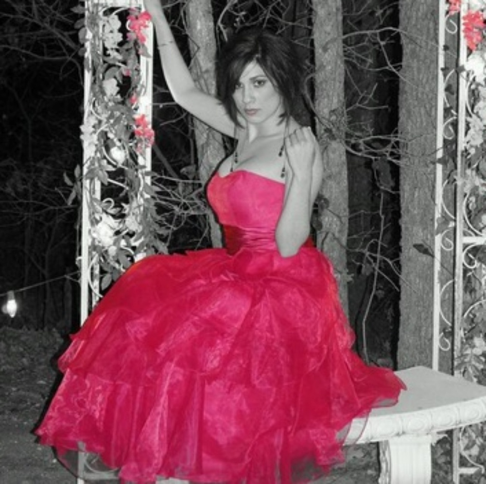 Fuchsia dress