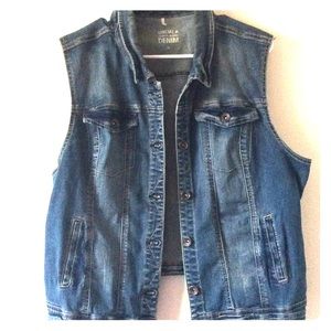 Denim vest