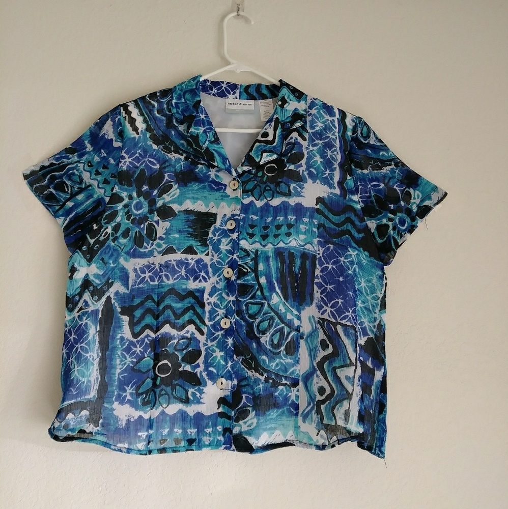 Alfred Dunner Button-Down shirt