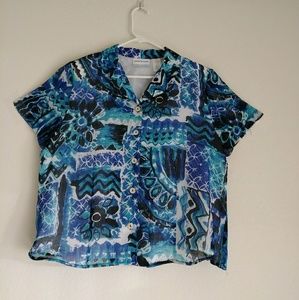 Alfred Dunner Button-Down shirt