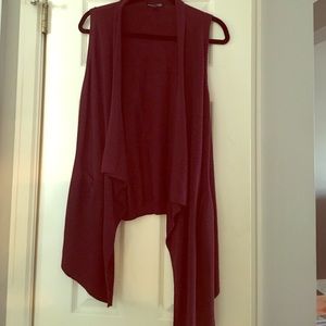 Burgundy Sweater vest