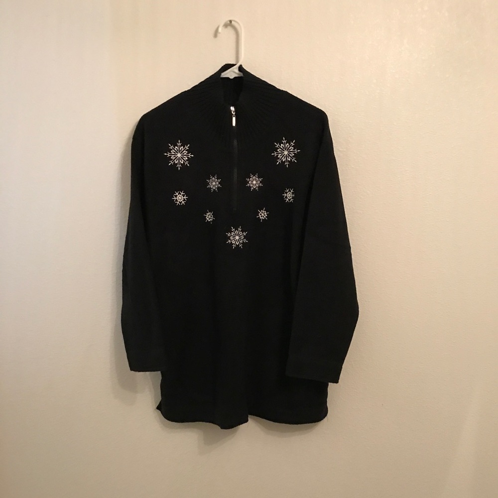 Catalina Full Zip Fleece Christmas Jacket Medium