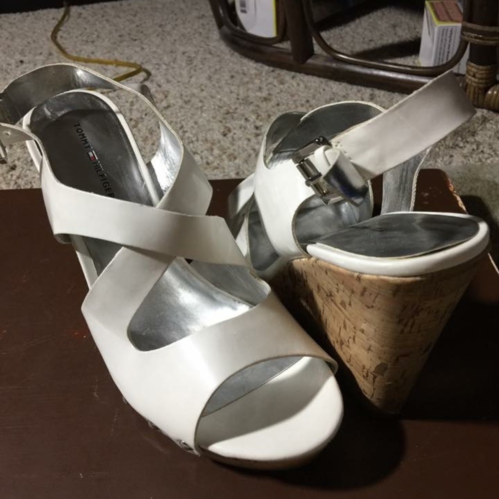Tommy Hilfiger White Shoes