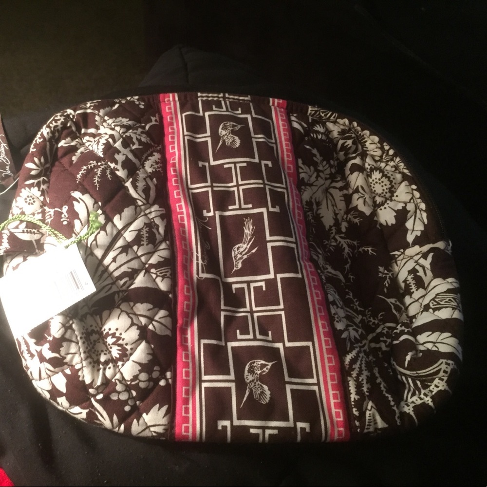 Vera Bradley large cosmetic bag