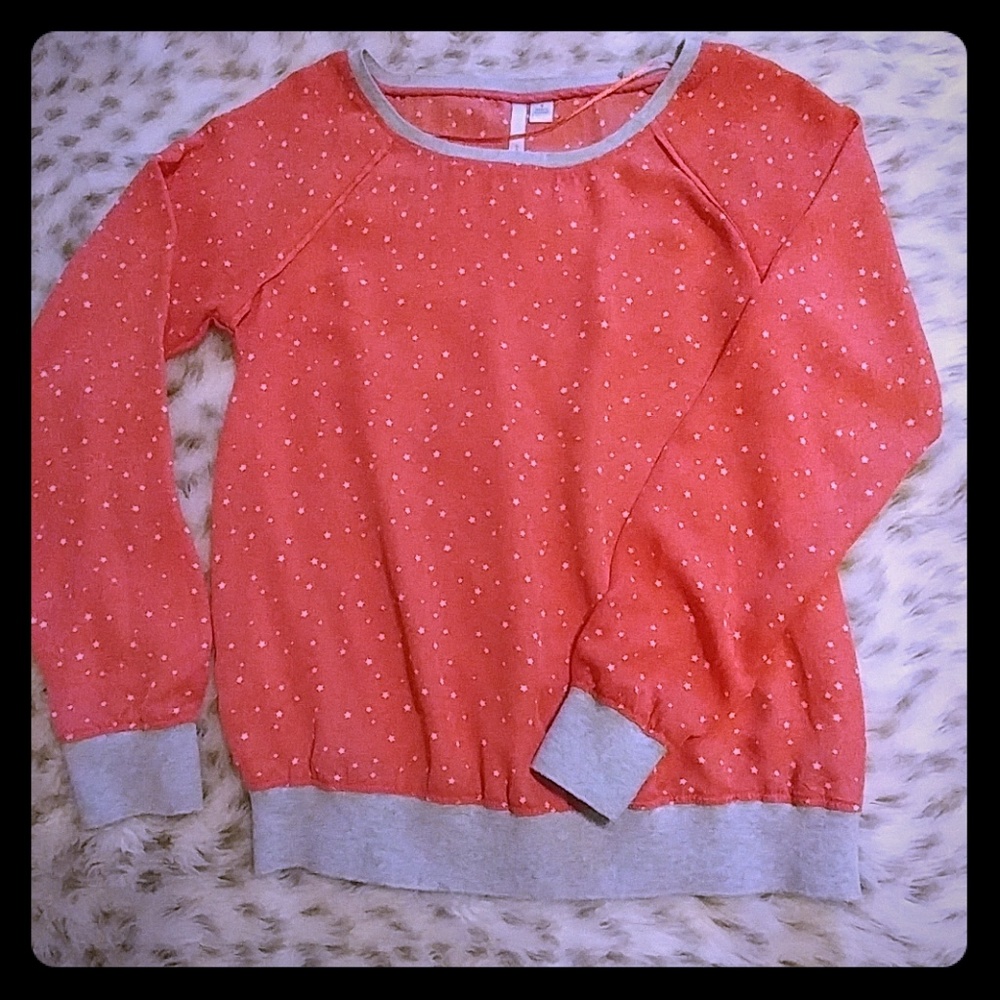 Adorable Salmon Blouse