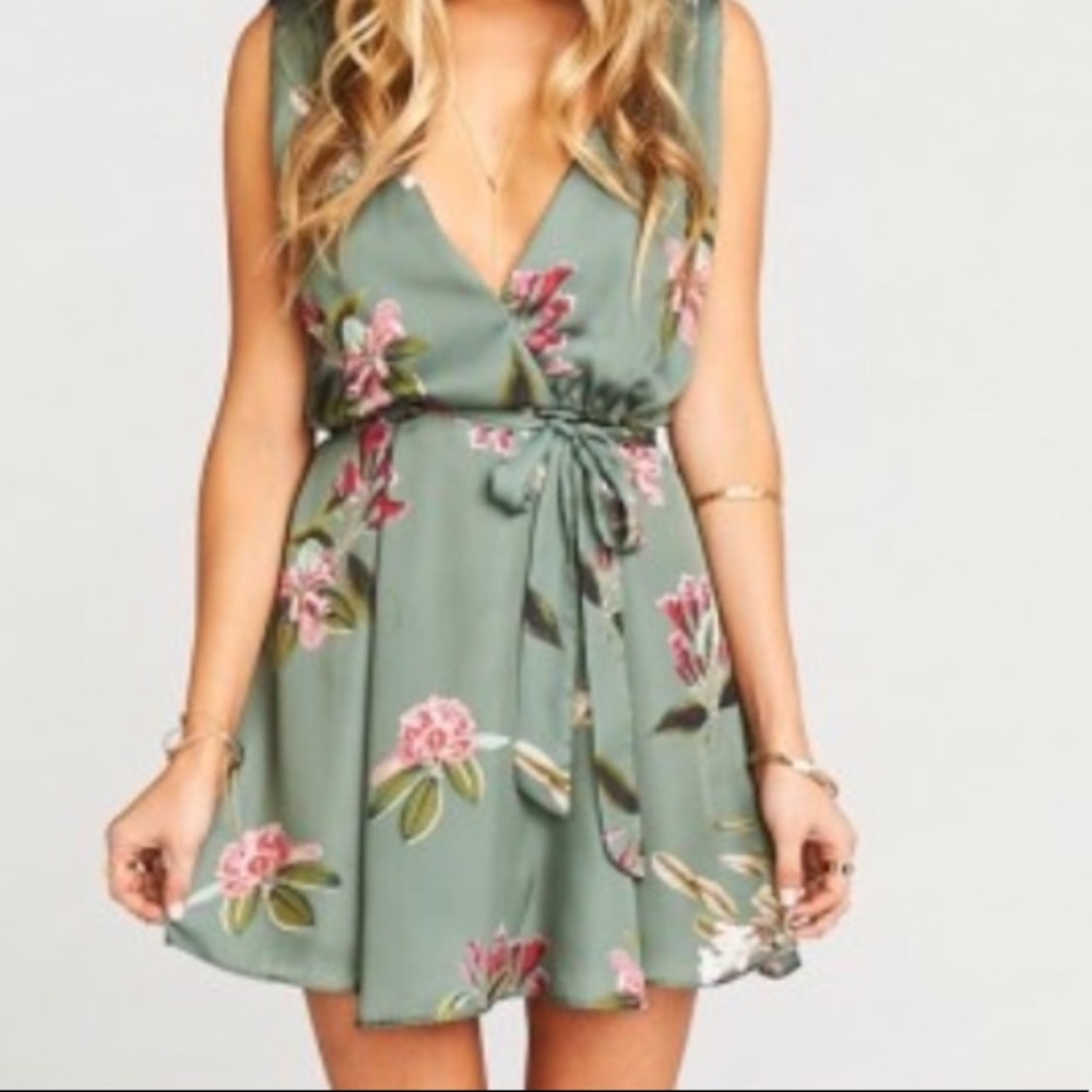 Show Me Your Mumu - Corinne Crossover Floral Dress
