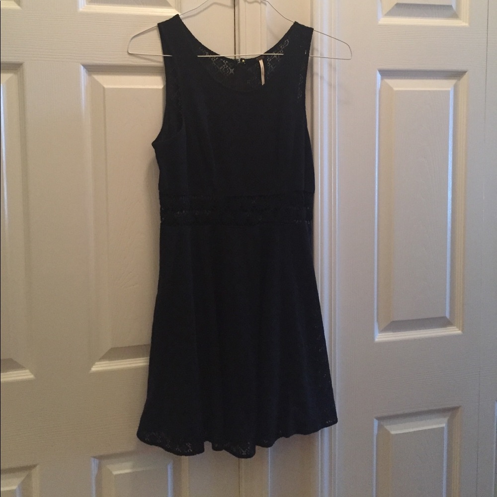 Sexy little black dress.