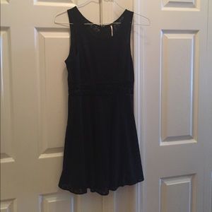 Sexy little black dress.