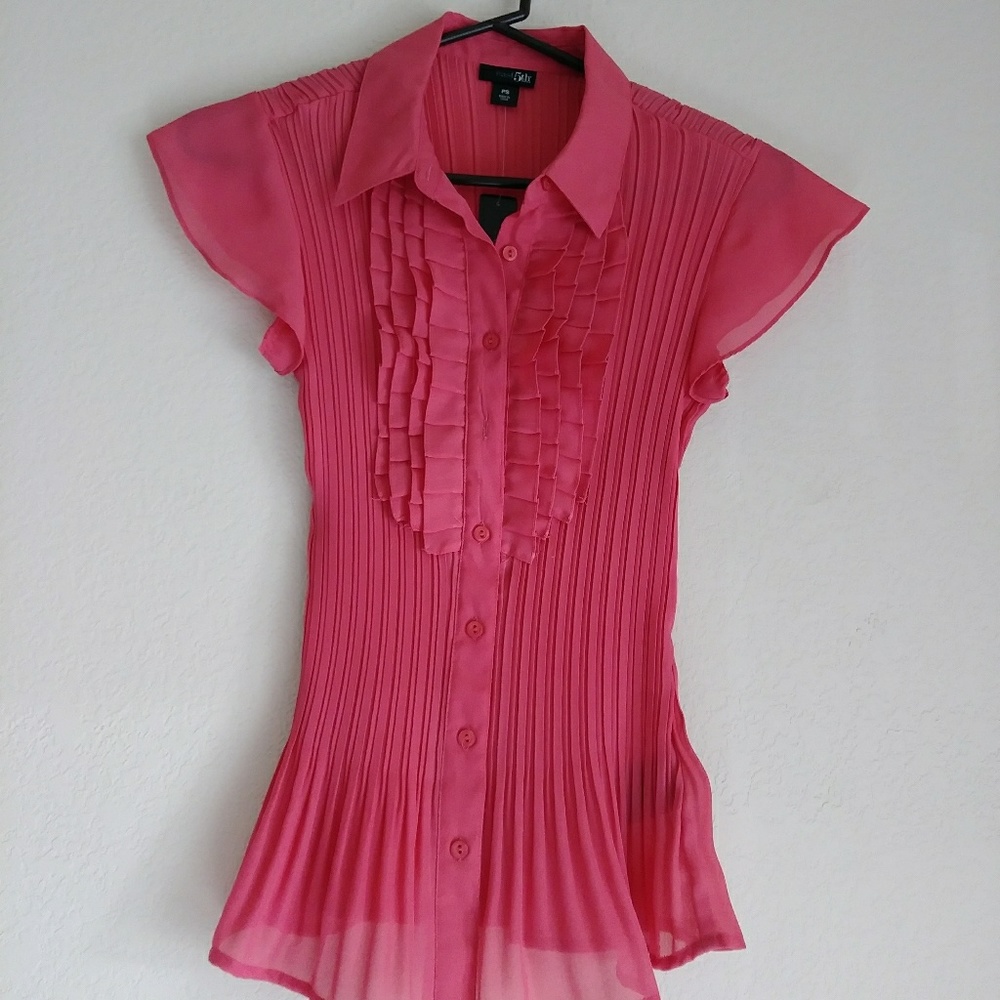 East 5th Frilly Top