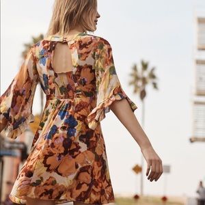 Anthropologie Maeve Painted Swing Dress