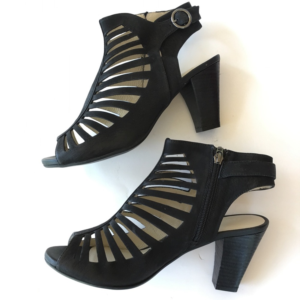 NEW GERRY WEBER black ankle booties boots 9,10,11