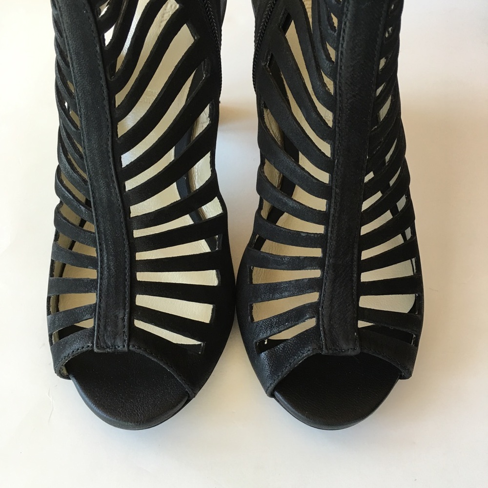 NEW GERRY WEBER black ankle booties boots 9,10,11 - Picture 3 of 8