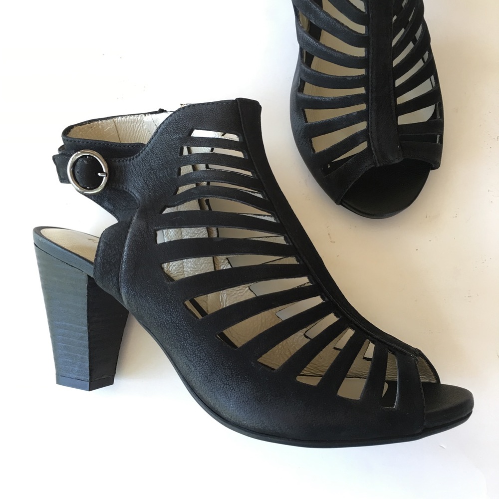 NEW GERRY WEBER black ankle booties boots 9,10,11 - Picture 4 of 8