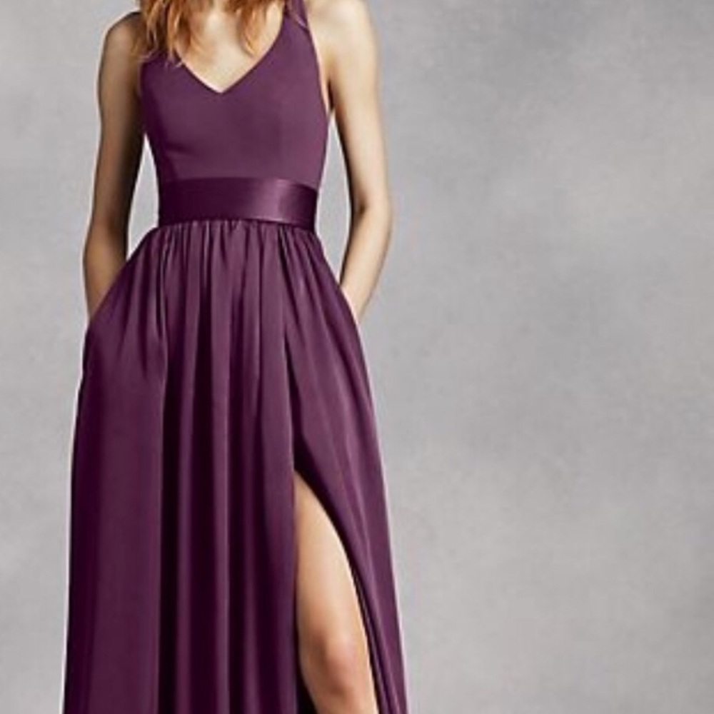 Vera wang white collection dress only worn once.