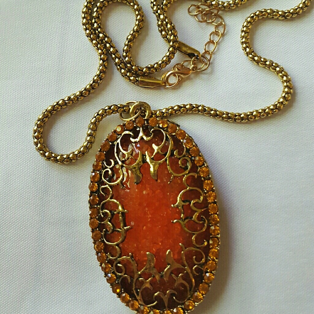 4/20 Statement Necklace  new