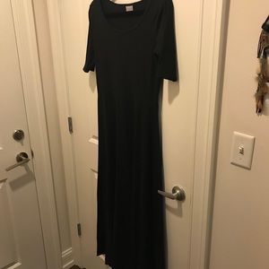 RARE Lularoe Solid Black Ana Dress!